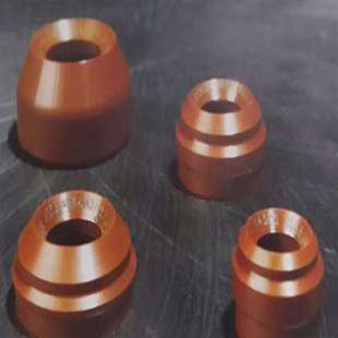 供应热固性耐高温聚酰亚胺板 隔热帽加工 韧性好耐磨棕色PI棒材