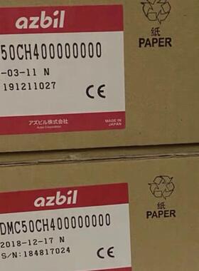 《议价》现货库存AZBIL模件型智能4回路调节器DMC50C