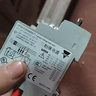 《议价》DPB51CM44瑞士佳乐小型三相过欠压相序缺相不平衡保护器