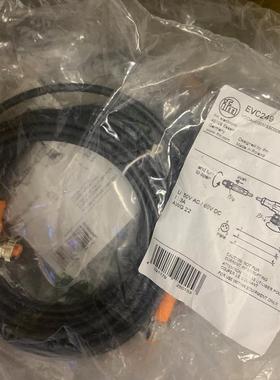 《议价》IFM易福门传感器连接电缆5 m EVC249 全新原装正品