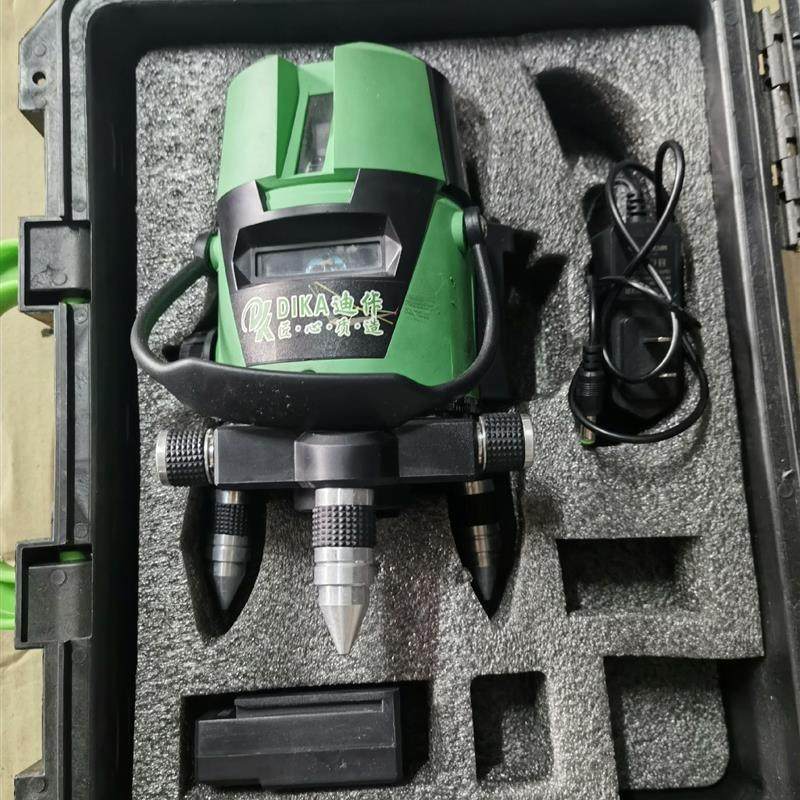 《议价》全新迪佧绿光水平仪2线水平准确没误差诚心转卖搭配全