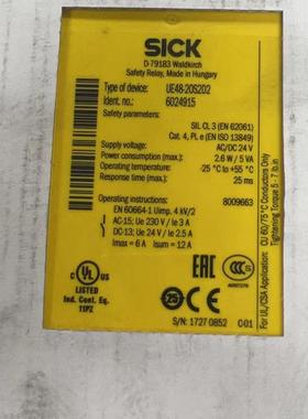 《议价》全新原装 未开封 施克 SICKUE48-20S2D2现