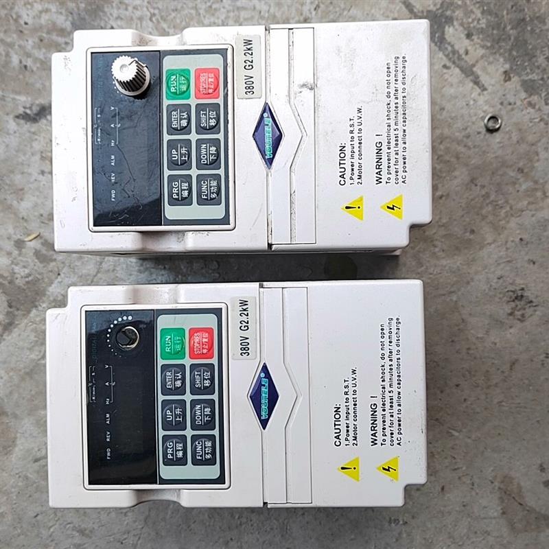 《议价》拆机上海维盾变频器VFD6900-G2R2/T4