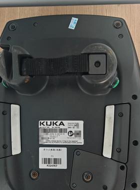 《议价》出这款KUKA品牌的示教器采用了经典的黑色外观设计搭配红