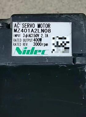 《议价》三协400w带刹车伺服电机型号 MZ401A2LN08功