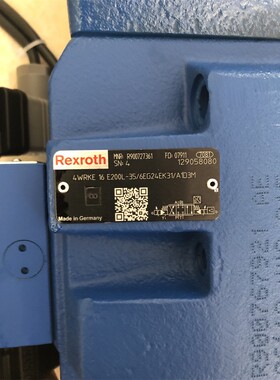 力士乐4WRKE16E200L-35/6EG24EK31/A1D3M R900727361比例阀16通径