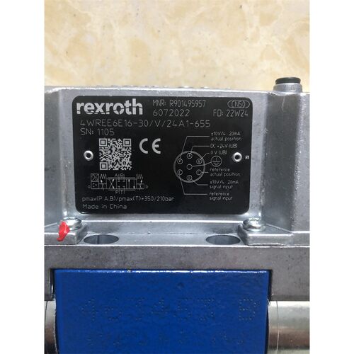 比例阀R901495957 4WREE6E16-30/V/24A1-655力士乐品牌德国液压