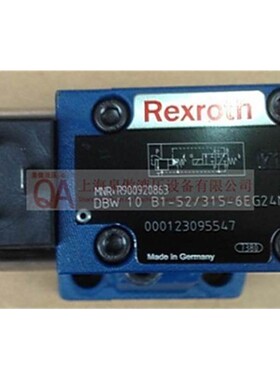 力士乐电磁溢流阀 DBW10B1-52/315-6EG24N9K4