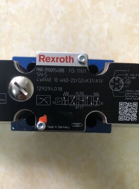 力士乐R900954088 4WRAE10W60-22/G24K31/A1V比例阀工业液压