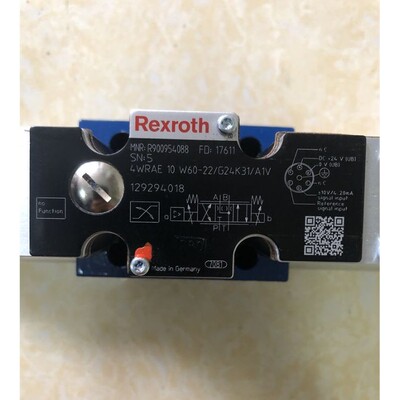 力士乐R900954088 4WRAE10W60-22/G24K31/A1V比例阀工业液压