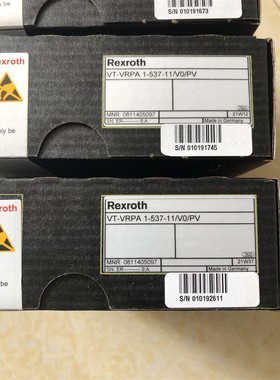 力士乐比例放大器VT-VRPA1-537-11/V0/PV货号0811405097德国原装
