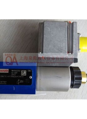 德国rexroth溢流阀原装DBETR-1X/315G24K4M-43 安装形式板式