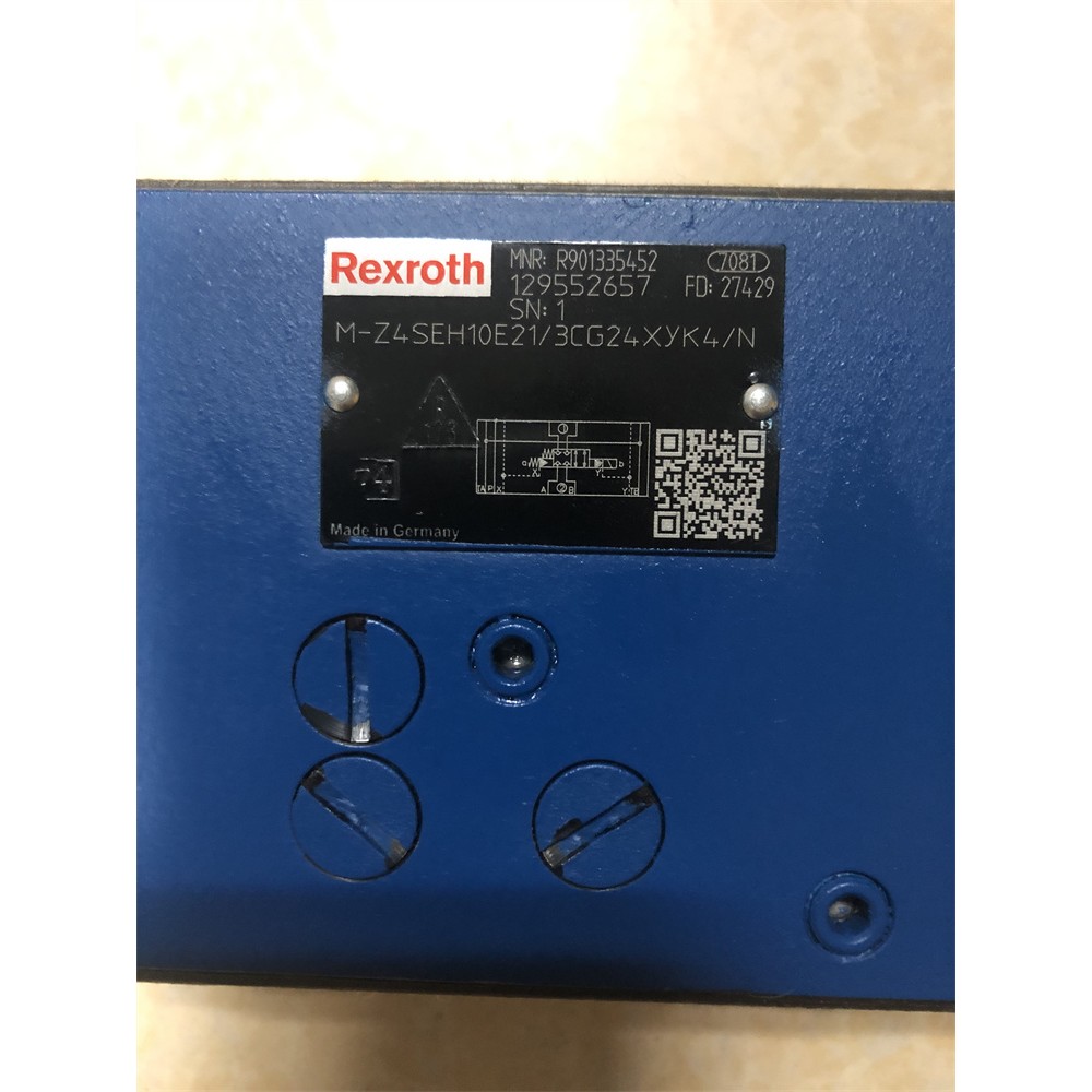 R901335452 M-Z4SEH10E21/3CG24XYK4/N力士乐比例阀德国液压原装