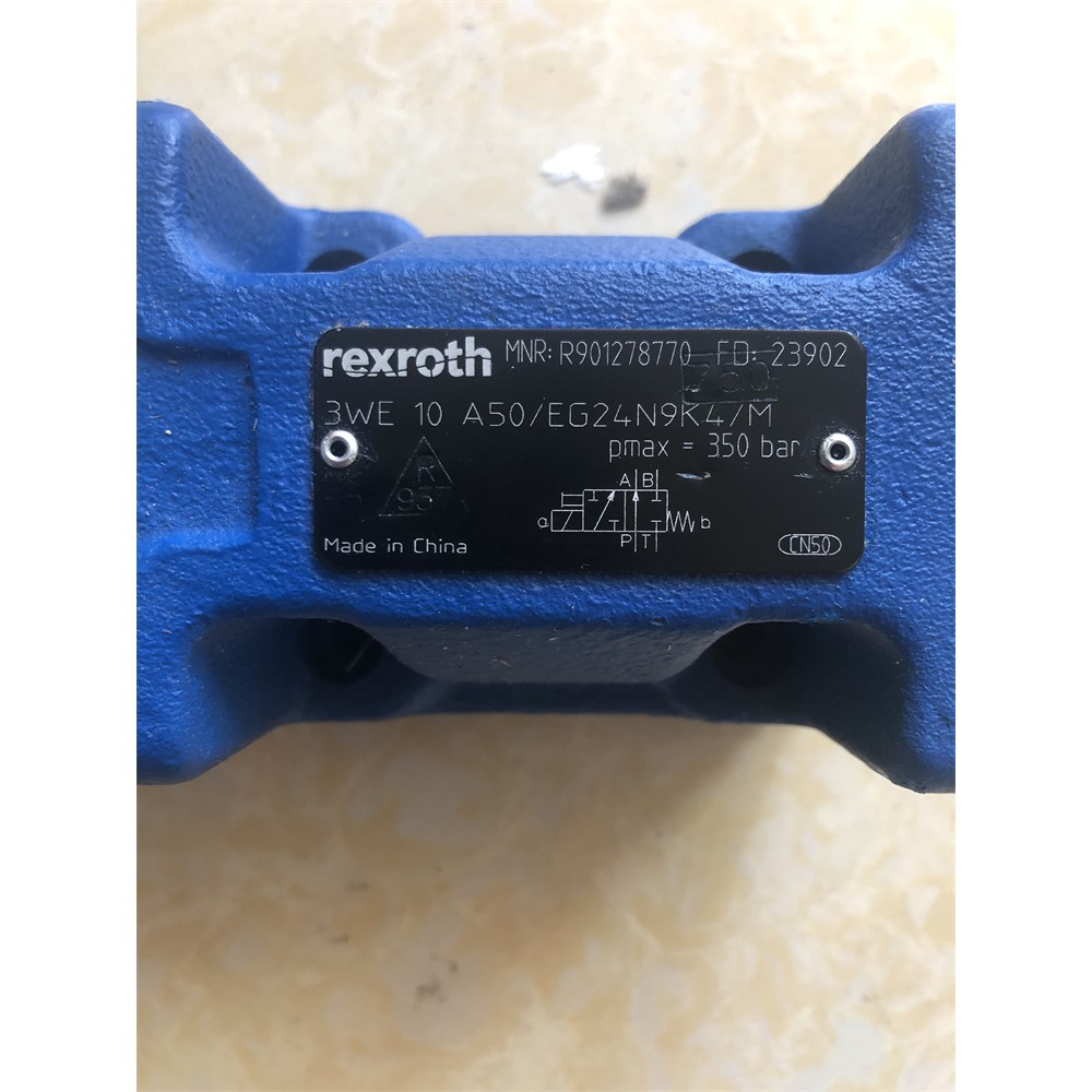 力士乐电磁阀R901278770 3WE10A50/EG24N9K4/M德国工业液压