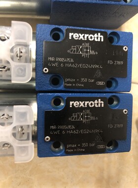 原装液压R900549534 4WE6HA62/EG24N9K4力士乐电磁阀