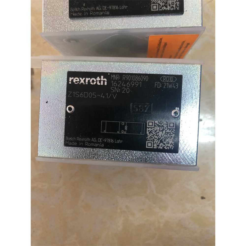 力士乐液控单向阀Z1S6D05-41/V订货号R901086090德国Rexroth原装