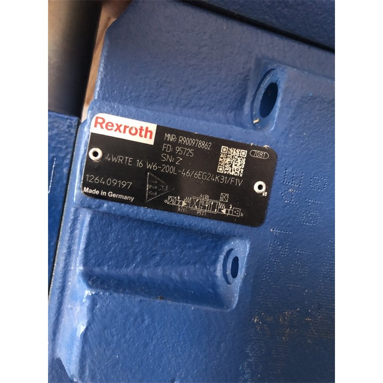 4WRTE16W6-200L-4X/6EG24K31/F1V R900978862力士乐比例阀德国产