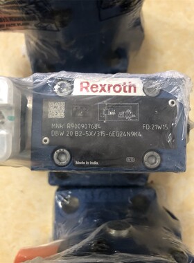 力士乐R900907684 DBW20B2-5X/315-6EG24N9K4溢流阀电磁控制