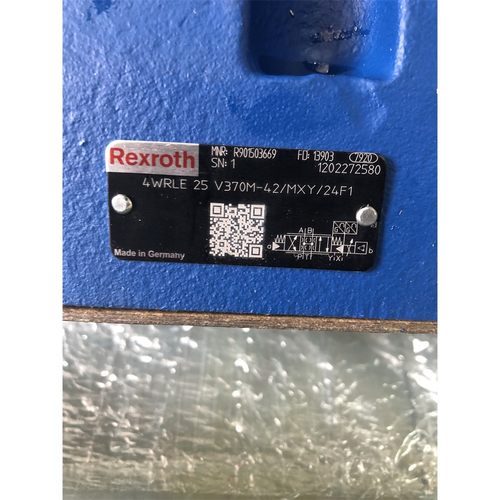 力士乐4WRLE25V370M-4X/MXY/24F1 R901503669伺服阀25通径原装