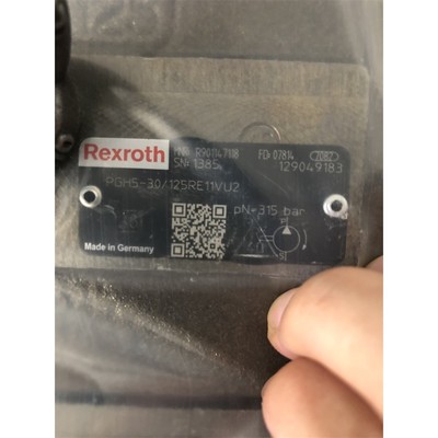 力士乐高压齿轮泵PGH5-30/125RE11VU2 R901147118德国产原装正品