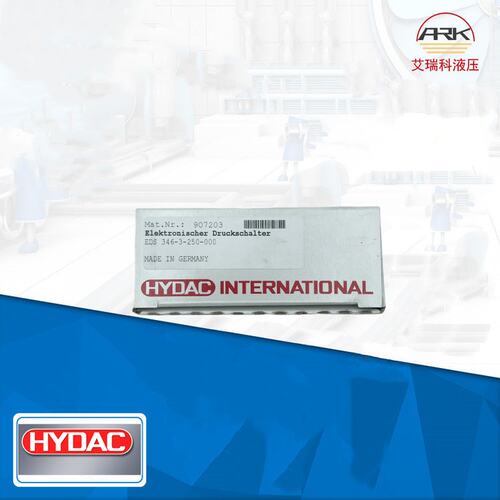 HYDAC贺德克继电器，型号EDS346-3-250-000现货原装