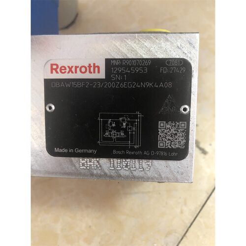 力士乐溢流阀R901070269 DBAW15BF2-23/200Z6EG24N9K4A08德国产