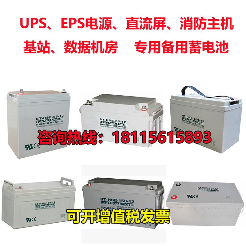 消防主机赛特蓄电池BT-HSE-65直流屏12V40AH55A65AH100AH120A