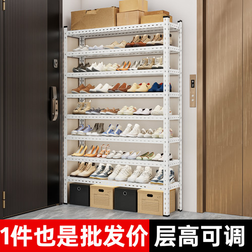 入户鞋架子家用门口多层简易鞋柜收纳神器置物架出租房靠墙小货架
