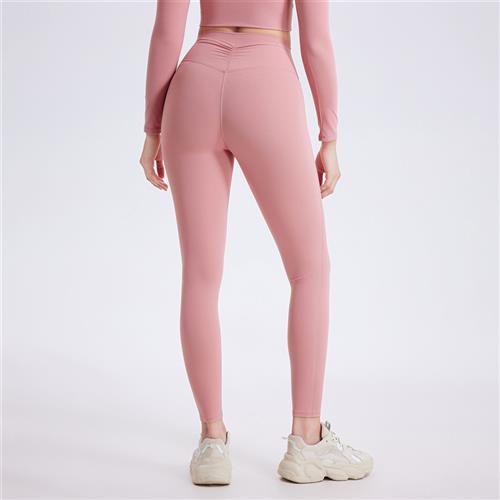 yoga hip women pleated embarrassing running lines trousers