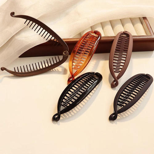 Banana Hair Clips Classic Hair Comb Banana Clips Ponytail