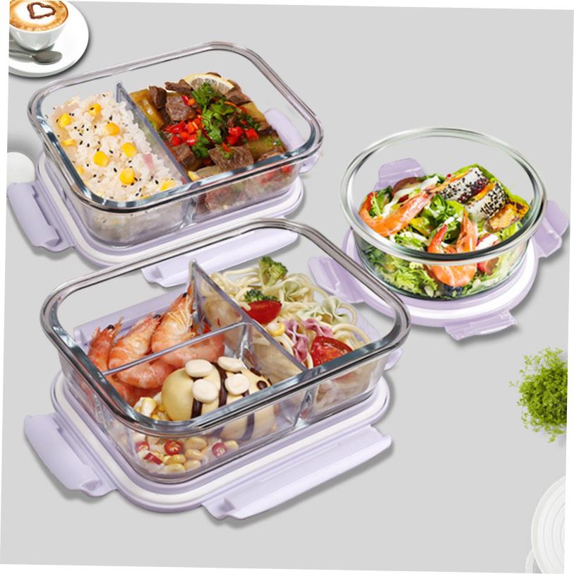 lunch box lunch bag food container Glass heating Bento Box