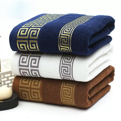 Export 100% cotton bath towels big towel纯棉加厚吸水浴巾毛巾