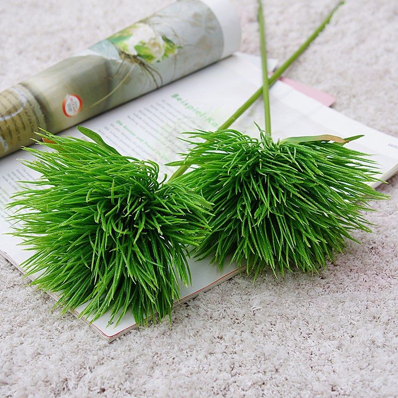 田园仿真绿毛康石竹 仿真绿植假花仿真花家居装饰花婚礼花艺花卉