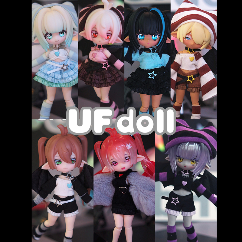 UFdoll DoReMi乐队系列12分尺寸关节可动人偶 BJD娃娃盲盒 模玩/动漫/周边/娃圈三坑/桌游 BJD/SJD/胶皮/OB娃娃 原图主图