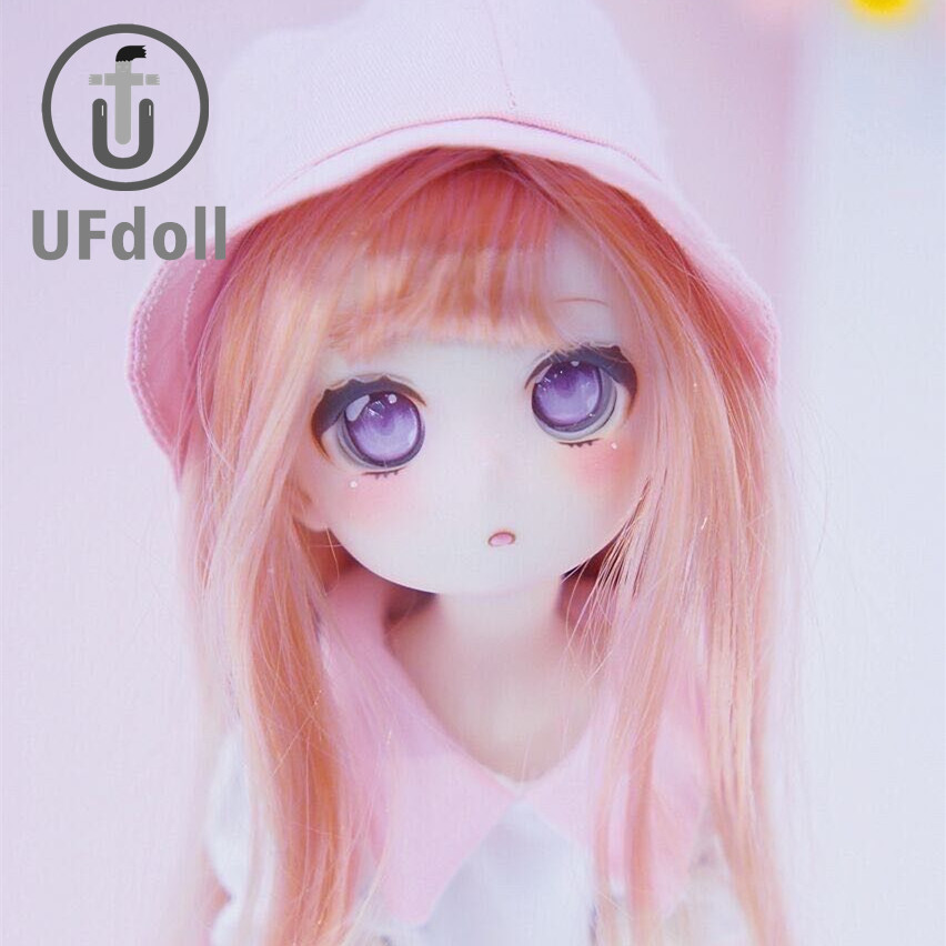 ufdoll6分bjd女娃 莓莓 裸娃可动拉筋人偶原创sd娃娃