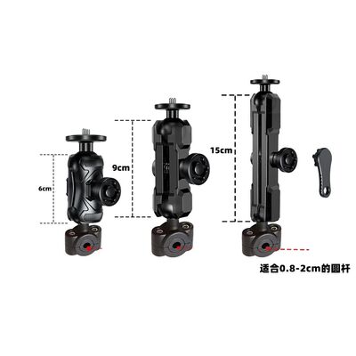适用比亚乔X7维斯帕姜戈后视镜杆细管insta360 onex2运动相机支架