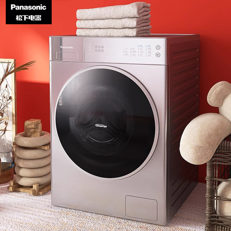 Panasonic/松下XQG100-LD169/LD165/L185/L186高级滚筒洗衣机10KG