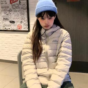2025新款冬季排骨羽绒棉服女轻薄韩系显瘦短款高级感棉袄情侣外套