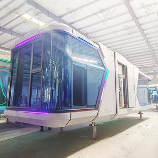 未来舱整体装配式卫生间智慧城市驿站生产厂家景区凉亭售货亭