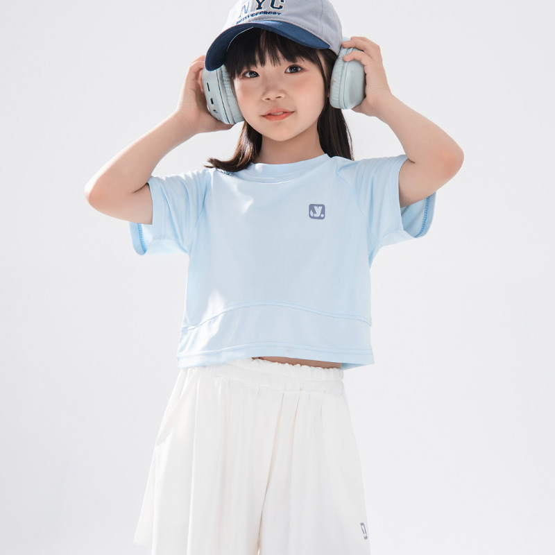 女童夏季速干运动衣套装