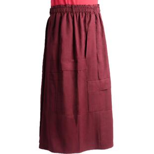 [简易裙]喇嘛僧服衣服僧装和尚藏式春季僧衣外穿半身裙平裙福田裙