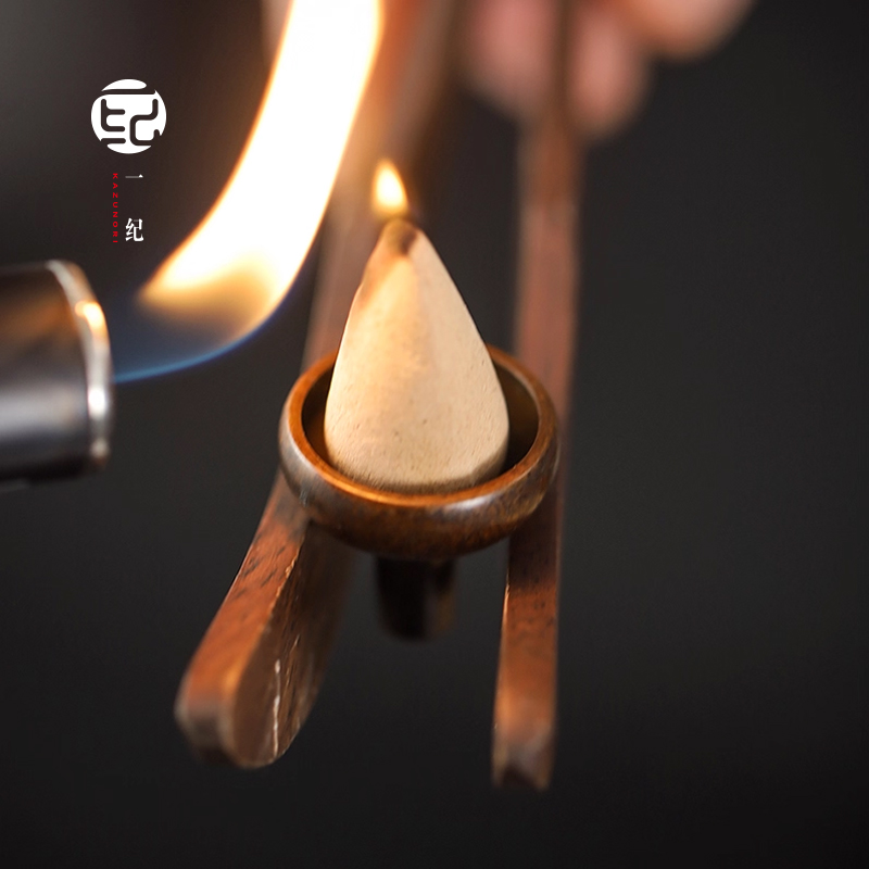 倒流香底座高端黄铜茶道