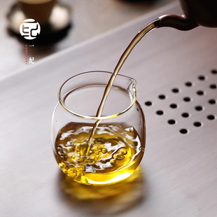 年轻人公道杯2025年新款手工高硼硅玻璃女士高端高颜值加厚耐高温