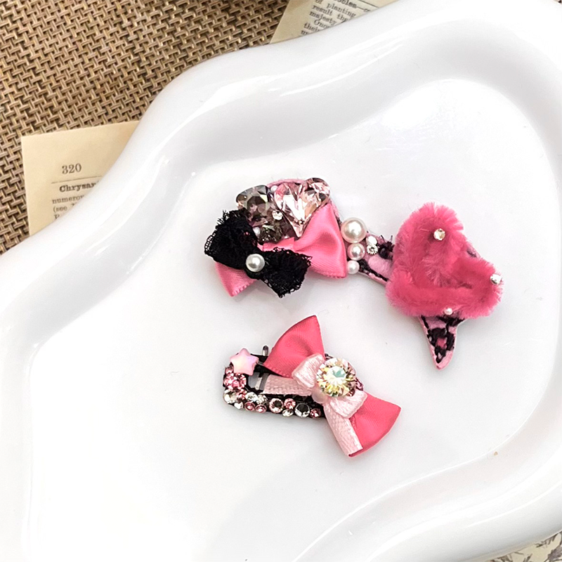 宠物发夹狗狗迷你碎发夹甜酷风