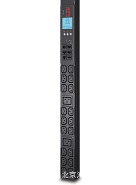 APC 厂家供应 AP8858 机架式PDU 计量型 零U坚装 网络监控16A
