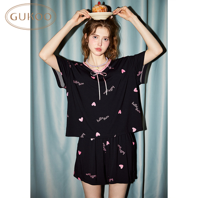 Gukoo/果壳睡衣女春秋款