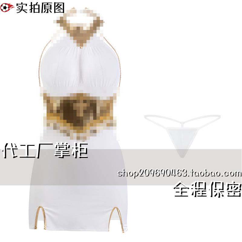 灌云情服饰内衣厂性感高级感柔纱透视古风天使西部女郎包臀短裙西