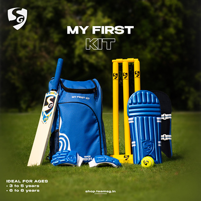 板球Cricket SG My Frist Kit 6-8 Year first kit 板球初学6件套