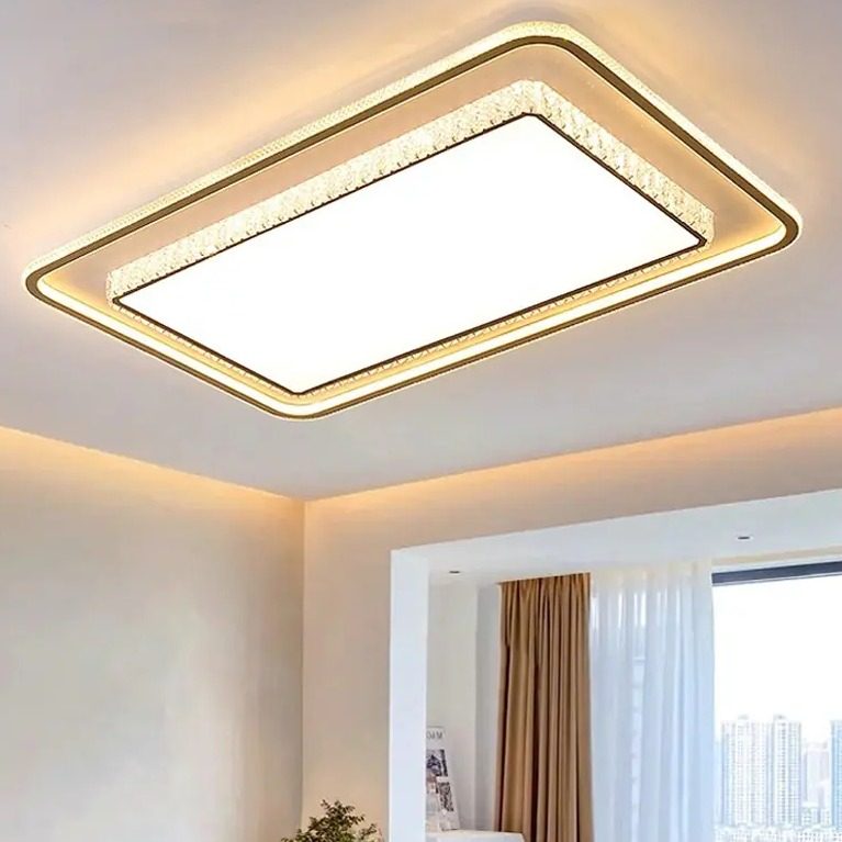 客厅灯大气家用2024年新款轻奢水晶大灯吸顶灯卧室灯中山灯具,家装灯饰光源,客厅吸顶灯,淘宝优惠券,粉丝福利购,淘宝优惠卷