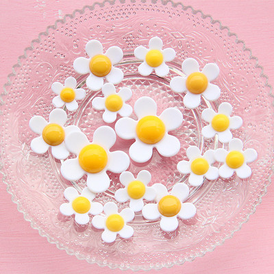 亚克力清新雏菊黄心五瓣